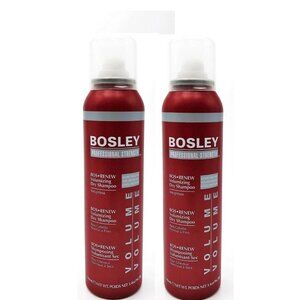 Bosley Renew Volumizing Dry Shampoo 3.4 oz(pack of 2)